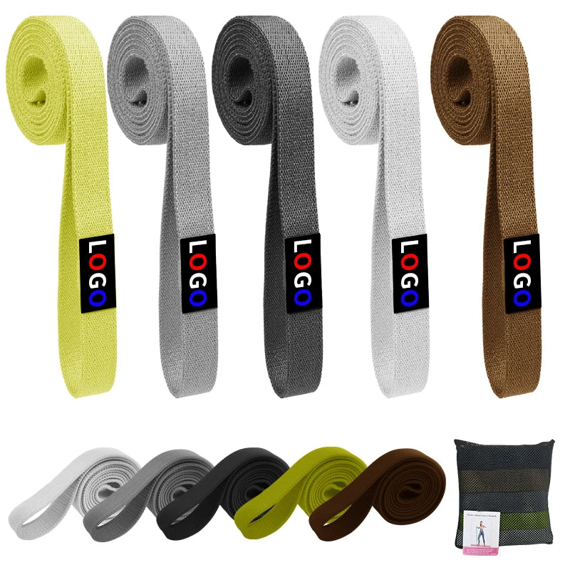 Custom Logo Tube 5 Pcs Set Training Yoga Tubes Gym Equipment Black Fitness Exercise Resistance Bands Wholesale