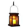 Hanging Solar Lights Waterproof Led Handing Solar Candle Lantern Lamp Solar String Light for Garden Patio Lawn