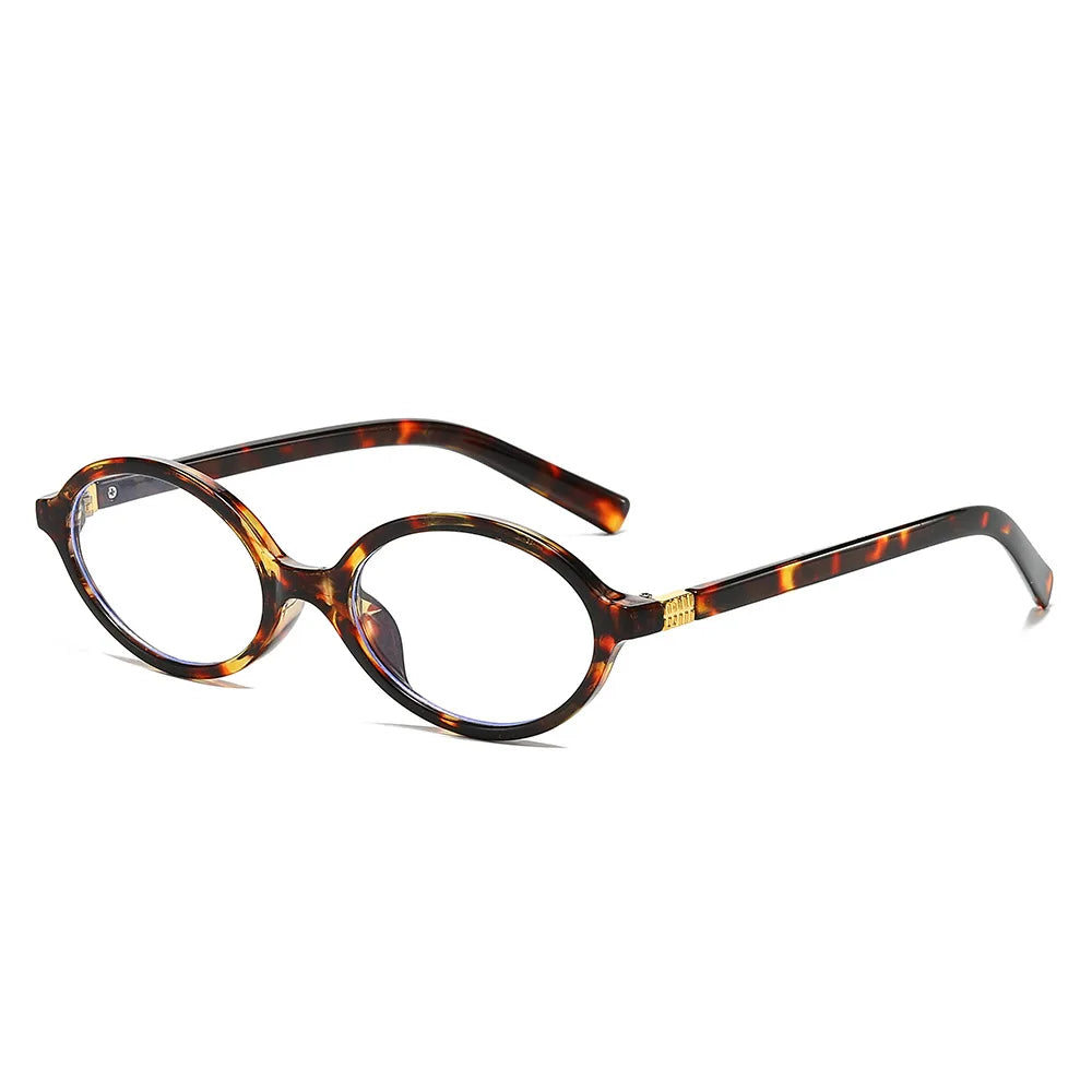 XY6155 Wholesale Retro Oval Anit Blue Light Blocking Glasses Unisex