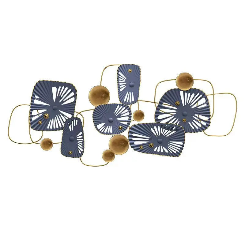 151X70cm  Creative Light Luxury Decoration Porch Background Wall Fashion Simple Three-dimensional Personality Metal Wall Hanging