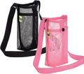 Mesh Bottle Holder with Strap Sling Water Bottle Carrier Bag Water Bottle Sleeve with Adjustable Shoulder Strap