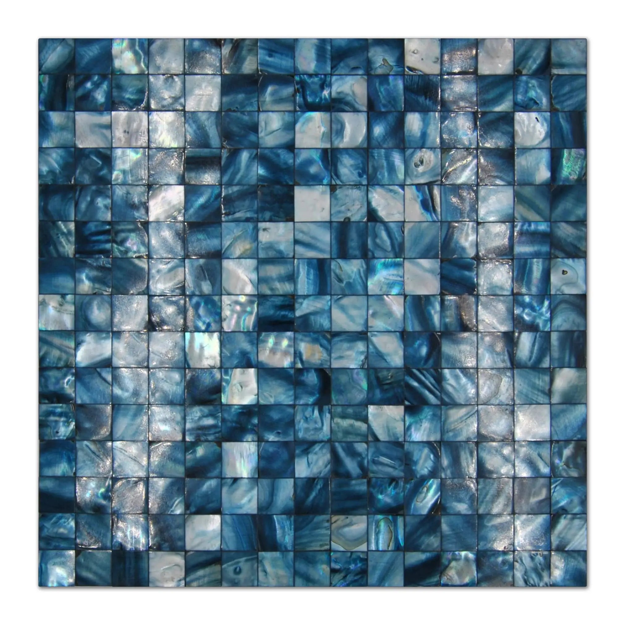 KASARO Mosaic Wall Tile Pearl Mini Brick Shell Mother of Pearl Seashell Tile