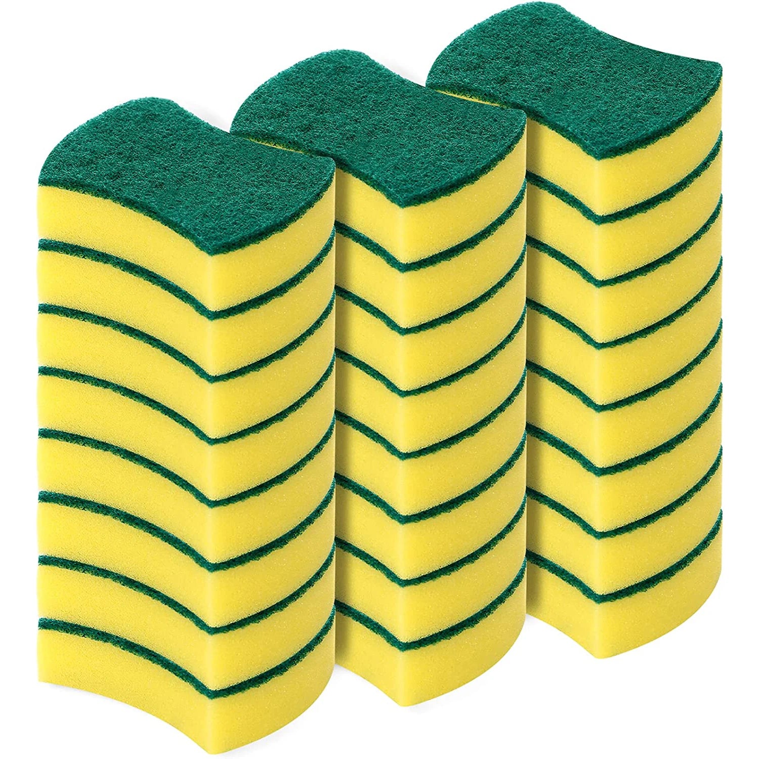 Best Price Dish Pan Pot Washing Scrub Sponge Kitchen Thick Scrubber Pad Cleaning Scouring Sponge Pads Scourer Sponges