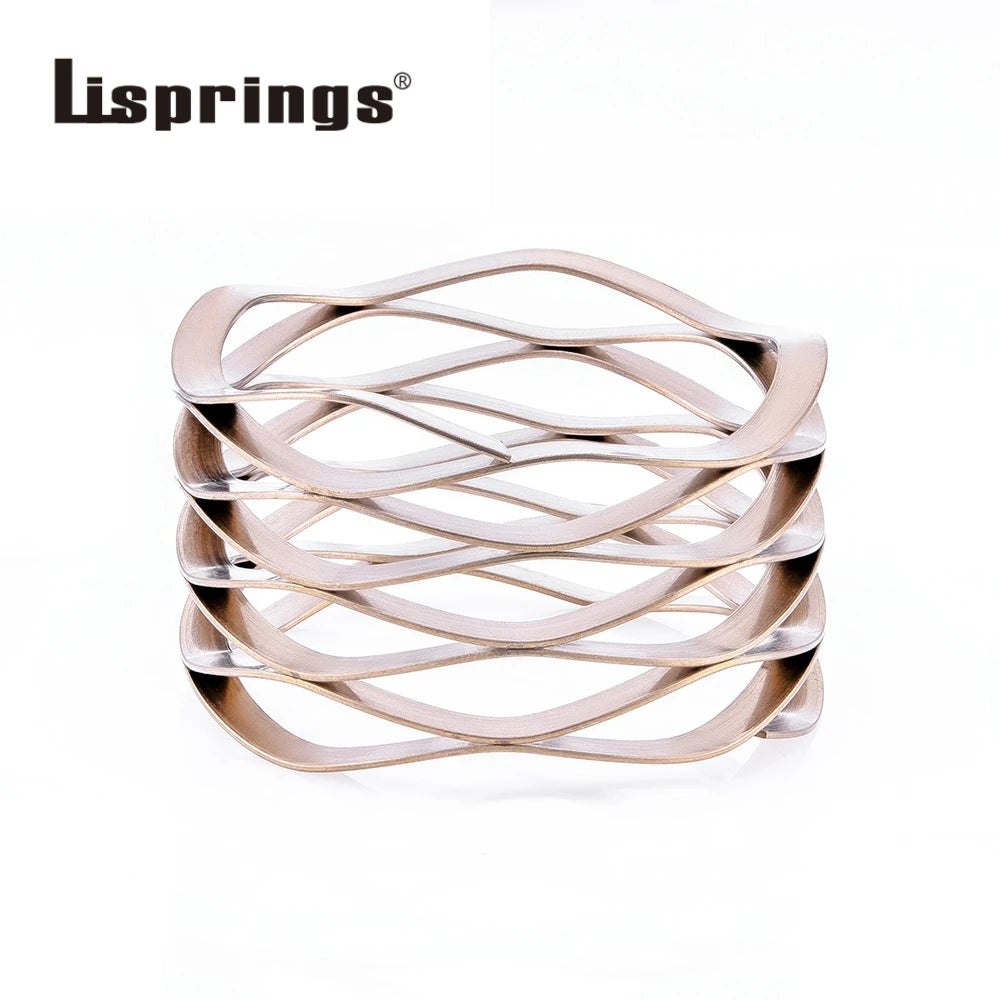 Multi Turn  Wave Spring Vs Coil Spring Applications Manufacture  High Temperature and Corrosion Resistance