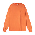 2026 New Autumn 260G Cotton Solid Breathable Eco-Friendly Oversized Long Sleeve Vintage Washed Ribbed Neck Retro Hoodies
