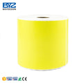 Factory Direct Supply 100mm Yellow Thermal Label 100x150 500pcs Paper Label Rolls