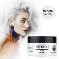 For 100g DIY Strong Hold Hair Coloring Wax with Ammonia-Free & Sun Protection Heat Protection for Shiny Hair Styling & Modeling
