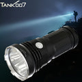 TANK007 KC11 High Lumens Linterna Rechargeable Working Flashlight High Power Torch Light Long Range Super Bright Led Flashlight