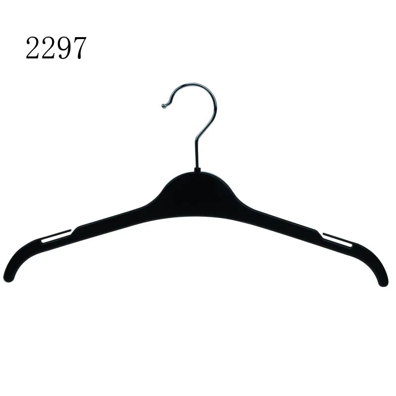 New Arrival Customized OEM Plastic Hanger 40cm Adult Shirt Display Clothes Hook Multifunctional Women's Clothing Hanger