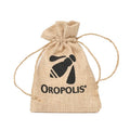 Hot Sale Custom Logo Printed Eco Friendly Small Pouch Linen Jute Burlap Drawstring Gift Bag With Hemp Rope