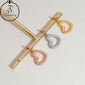 Popular Charm Pendant Love Heart Charms for DIY Women Girls Necklace and Bracelet Jewelry Making