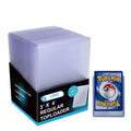 Premium Extra Thick Seamless Toploaders 35pt - 3" X 4" Rigid Card Holders for Trading Cards & Sports Cards