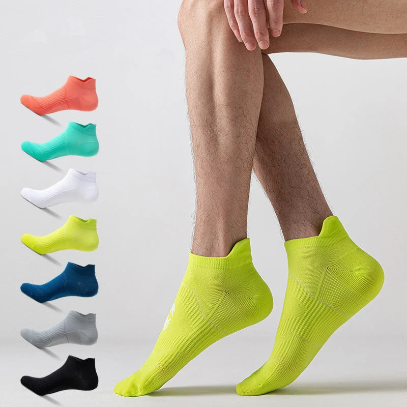 Bulk Wholesale Cheap Plain Low Cut Standard Terry High Quality Sports Unisex Adults Athletic Custom Ankle Running Socks Autumn