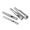 3-40mm Diamond-Coated Core Drill Bit Set Wet Cutting & Anti-Chip for Porcelain Tile/Marble/Glass Hole Saws Tool
