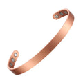 Jewelry Wholesale Solid Pure Copper Magnetic Therapy Healing Bracelet Wristbands Bangles