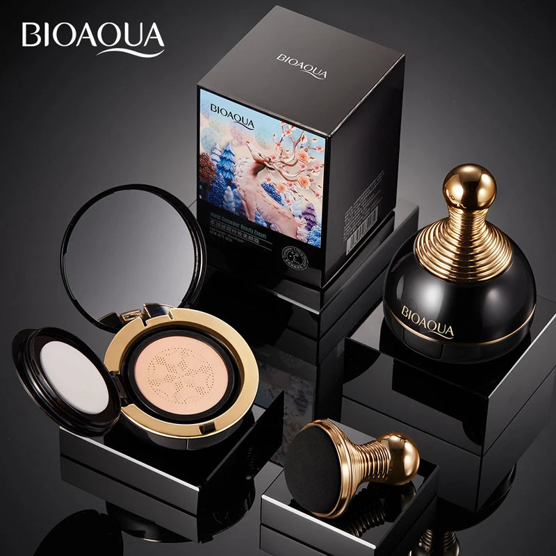 BIOAQUA Long Lasting Best Nature Foundation Makeup Liquid air Cushion CC Cream