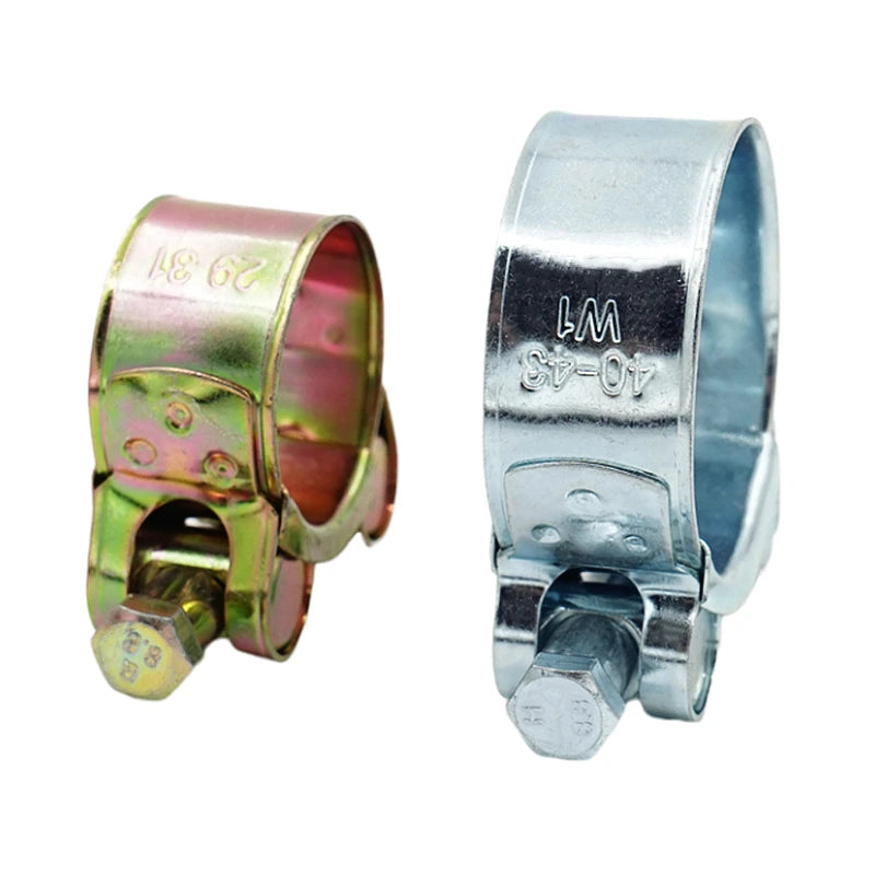 Tianjin Factory European Type High Strength Heavy Duty Single-Bolt Hose Clamp