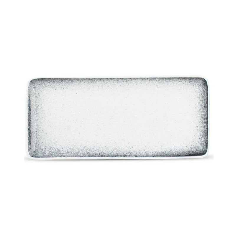Japanese Eco-Friendly Ceramic Glazed Rectangular Dish Creative Tableware for Home Restaurant Hotel for Salad Sushi Kitchen Use
