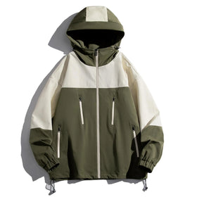 LAYENNE Fashionable Water Proof Custom Label Zip up Jacket With Hood Men Sports Jacket Waterproof Jacket Unisex