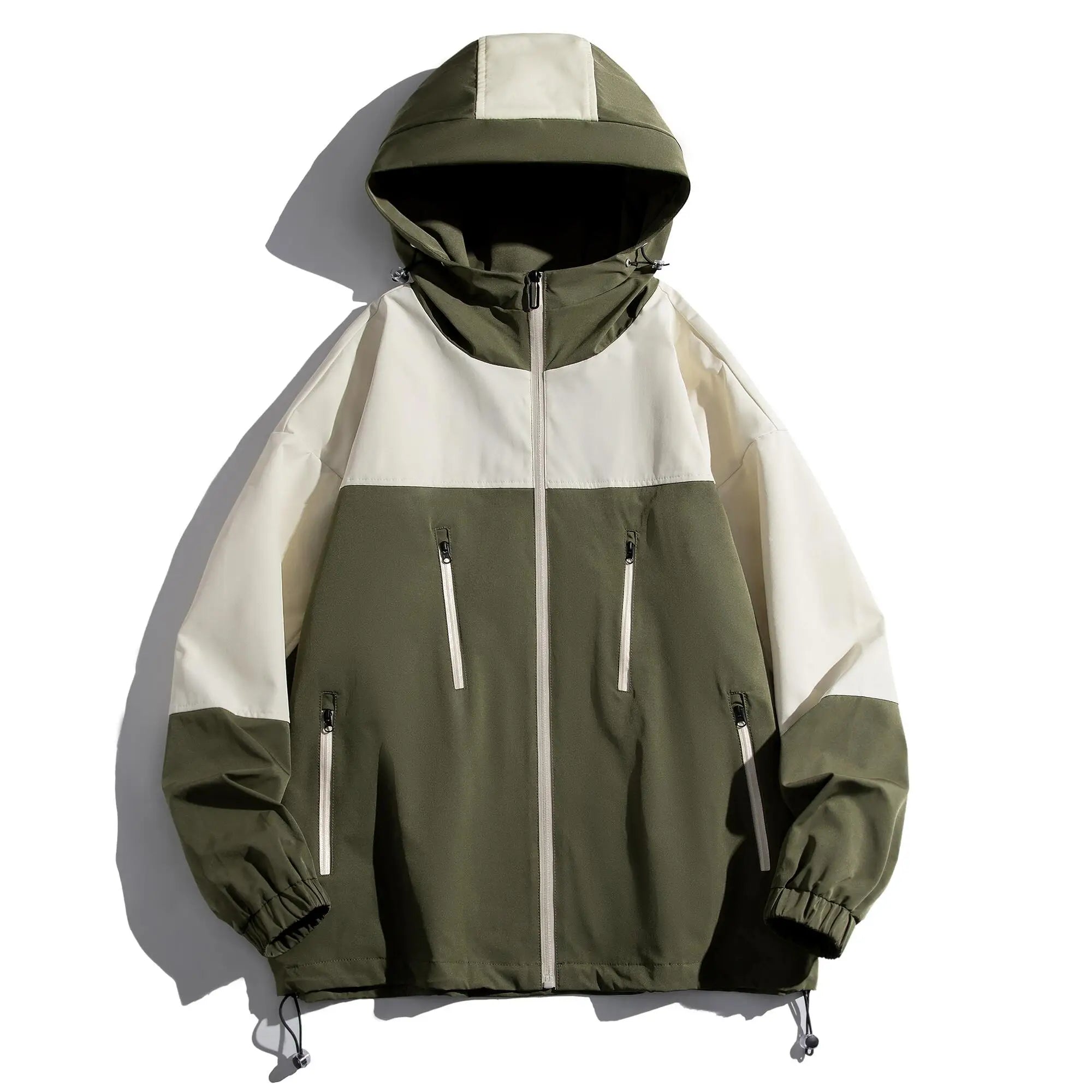 LAYENNE Fashionable Water Proof Custom Label Zip up Jacket With Hood Men Sports Jacket Waterproof Jacket Unisex