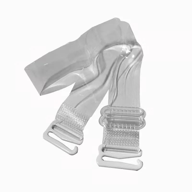 Hot Selling You Beauty YB-508 TPU Transparent/Frosted Soft Non-Slip Adjustable High Quality Design Reusable Invisible Bra Strap
