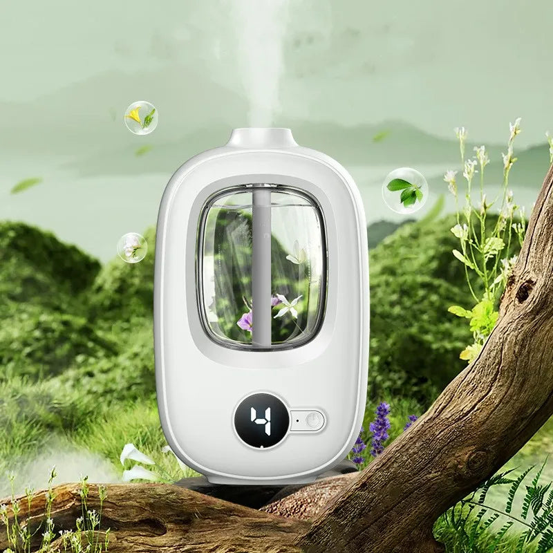 Aromatherapy Machine Automatic Perfume Diffuser Fragrance Home Bedroom Mute Bedside Essential Oil Humidifier Mini