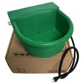 5L Automatic Heated Outdoor Thermal Water Trough 1.3 Gallon Pet Livestock Cattle Sheep Horse Drinker Dog Bowl