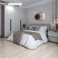 Hotel Apartment 1220*180mm Wood Design Click Lock Waterproof 4/5/6/7 mm Vinyl SPC Flooring With Eva Ixpe Pad