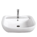 Sanitary Ware Above Counter Ceramic Bathroom Hand Wash Sink Factory Prices Bathroom Sink With Overflow