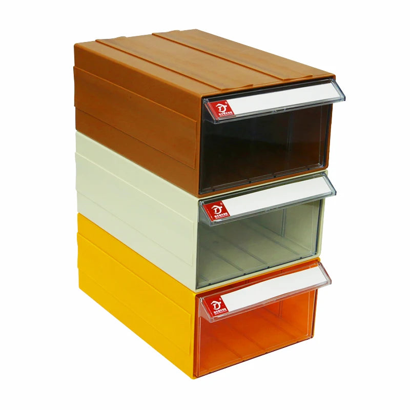 LEADLOONG Industrial Sustainable ISO9001 Certified Injection Molded Multi-functional Drawer Type Parts Storage Box 290*180*110MM MegaBDM