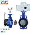 Electric Actuator ON/OFF Modulating for Water Pool Pn10/16 2inch-12 Inch DN300 Stainless Steel 304/316 Electric Butterfly Valve