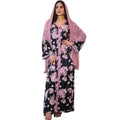 Arab Dubai Muslim Jalabiya Islamic Clothing Wholesale Floral Muslim Fashion Abaya Ramadan Abaya New Designs