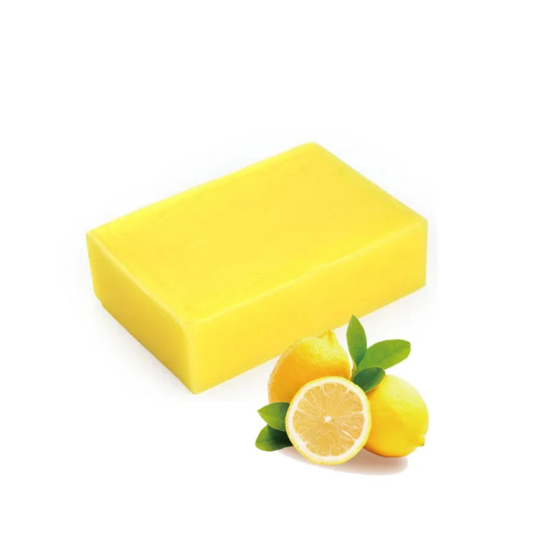 Deeply Clean Skin Customizable Private Label 150g Solid Herbal Lemon Soap with Whitening & Handmade Formula