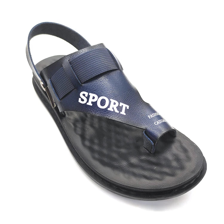 Customized Design Waterproof Anti-Slip Platform Winter Comfortable Outdoor Men Leather Sandals Shoes