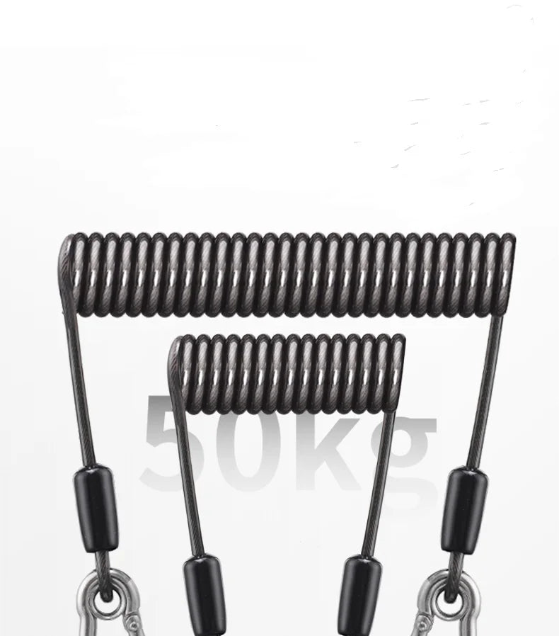 Factory Wholesale Anti-Lost Safety Tool Stretchable Fishing Lanyard