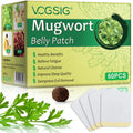VOGSIG 60 Pcs Chinese Herbs Healthy Detox Relieve Fatigue Wormwood Navel Slimming Mugwort Belly Button Patch