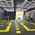 Heavy Duty High Strength Pool Cover Movable Floor Deck Click Installation Graphic Design for Indoor Villas Vinyl Flooring