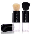 New Luxury Large Capacity Refillable Powder Makeup Brush Loose Powder Brush Synthetic Vegan Hair Portable Kabuki Brush
