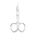 Fast Shipment Portable High Quality 3.5mm Thickness Eyebrow Beauty Curved Cuticle Manicure Nail Scissors