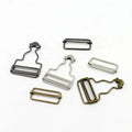 Factory Price Adjustable Clip Slider Iron Suspender Buckles