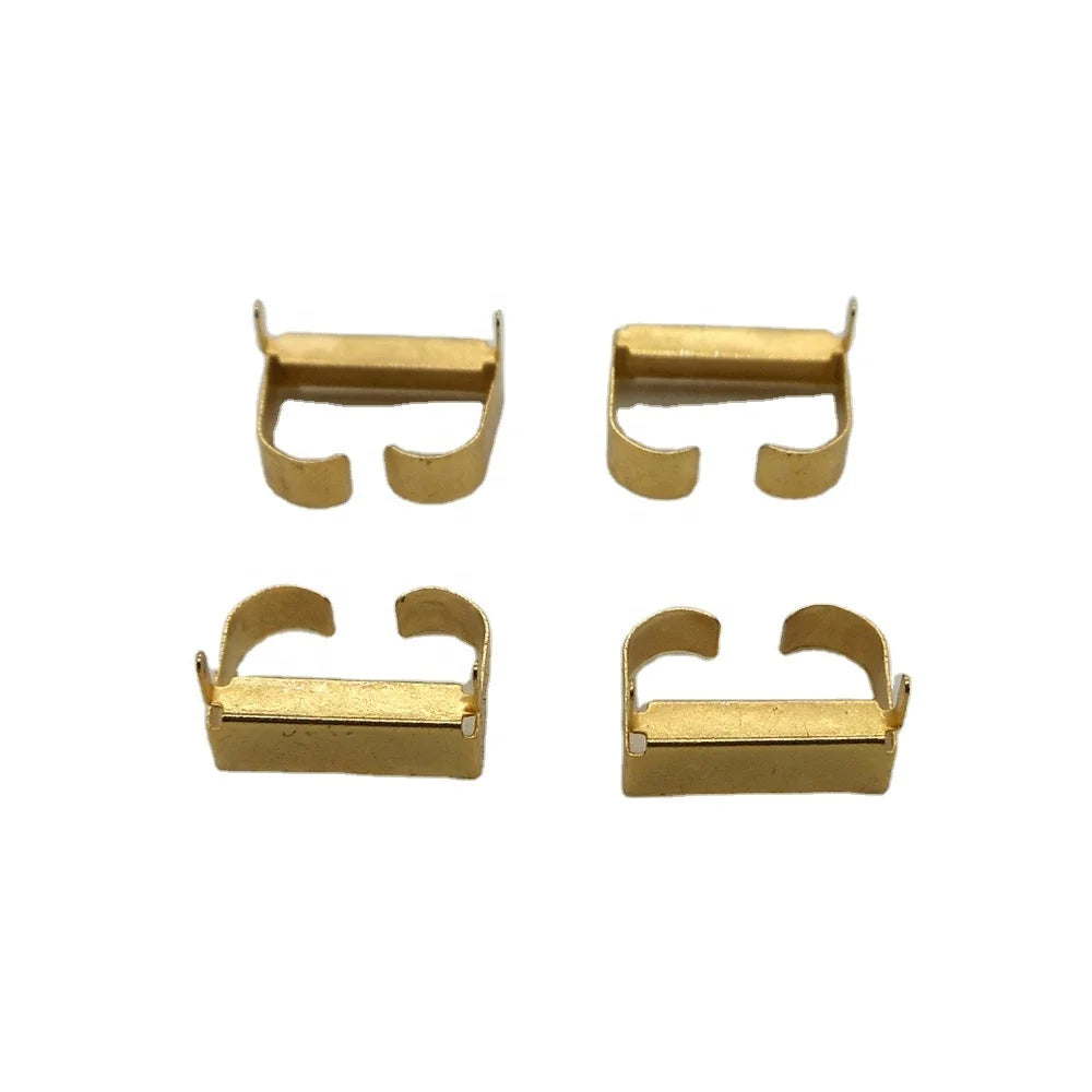 Customized 65Mn Steel Battery Electrode Sheet Gold Plated OEM Stamping Parts for Sheet Metal Bending Fabrication Category