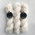 Lotus Yarns Brushed Merino 150m/50g DK/Worsted Weight Natural Color Hand Knitting Fluffy Yarn for Hand Dye Knitting Yarn