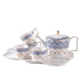 Light Luxury Bone China European Coffee Cup and Saucer Set British Small Luxury Exquisite Ceramic Afternoon Tea Cup Set