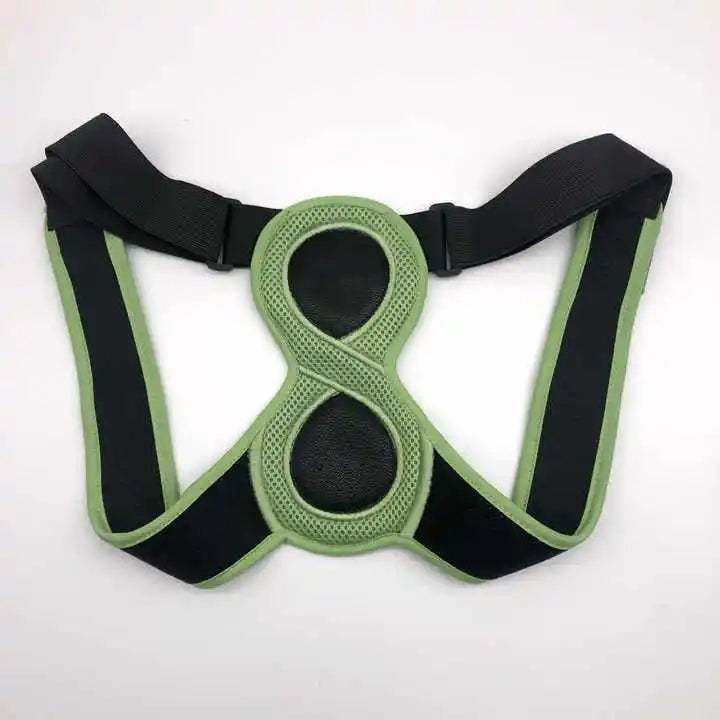 2025 8 Shaped Kids Adults Upper Back Brace Support Neck Shoulder Spine Posture Corrector