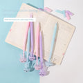 High-value Plastic Girl Gel Pen 0.5mm Tip Student Decompression Transfer Pen Cute Smooth Creative Exquisite Erasable Ink
