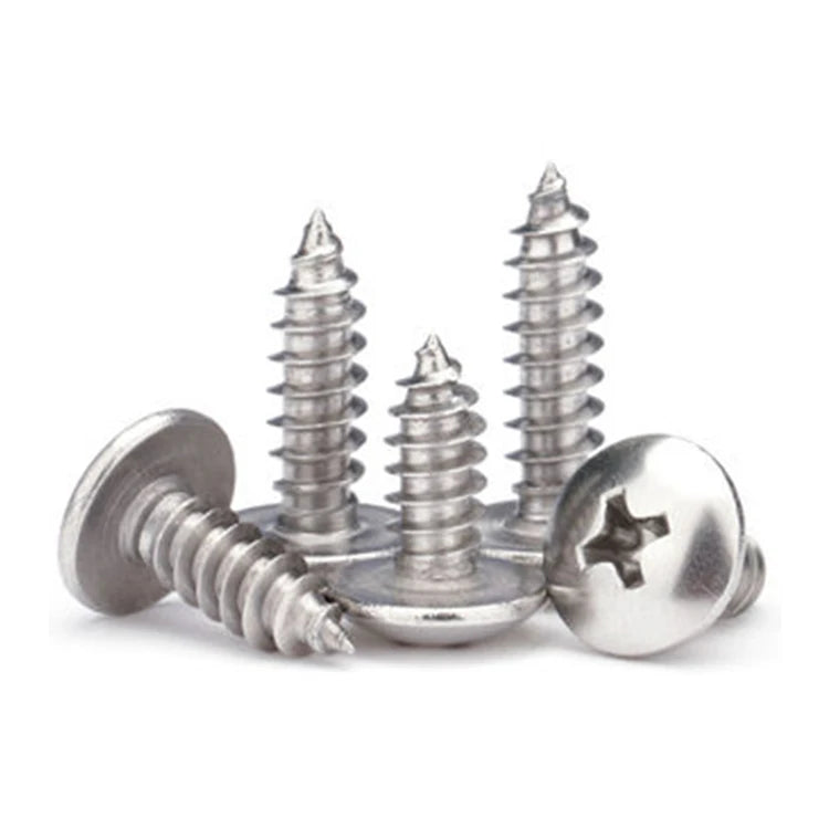 Wholesale JISB1122T Stainless Steel 304 Mushroom Umbrella Head Self Tapping Screws