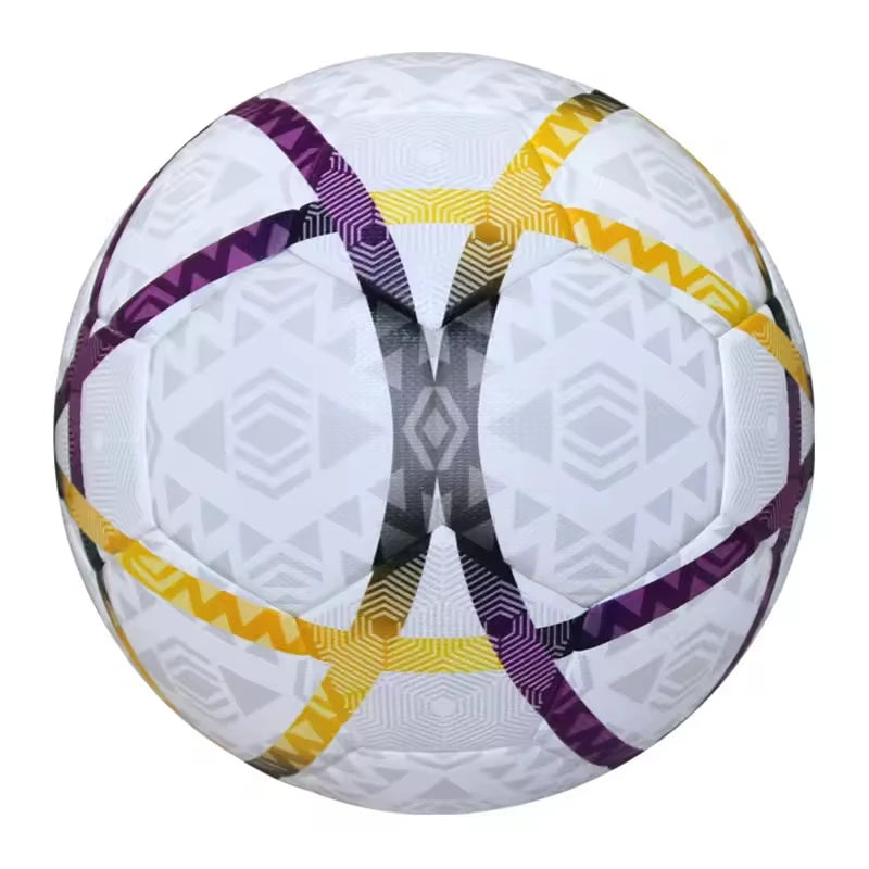Factory Direct Professional PU Soccer Ball-High Quality Eco-friendly Team Sports Football Stick Technology Customizable Color