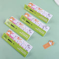 In Stock Wholesale Cute Cartoon Cats Sitting in Line Sticky Notes Creative Special Shape Index Memo Self Stick Notes