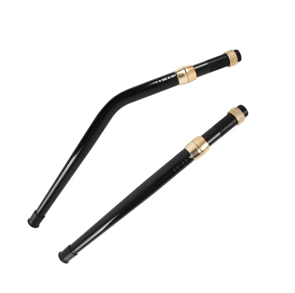 Aluminum Fishing Trolling Rod Straight and Bent Butt Holder Heavy Duty Big Game Fishing Boat Rod Component Straight Butt Handle