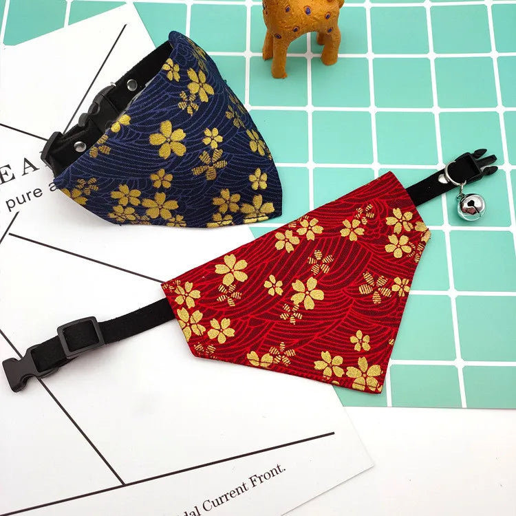 Wholesale Stocked Accept Custom Dog Collars with Detachable Bandana